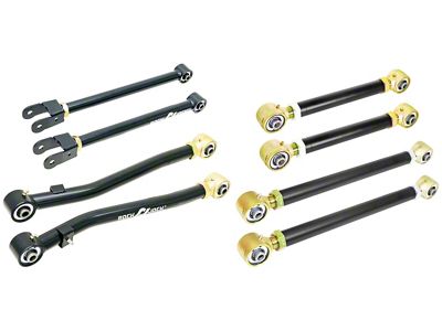 RockJock Johnny Joint Adjustable Upper and Lower Control Arms (20-25 Jeep Gladiator JT)