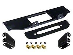 RockJock Winch Plate for OE Steel Bumper (20-24 Jeep Gladiator JT)