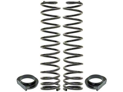 RockJock 4-Inch Lift Front Coil Springs (18-25 Jeep Wrangler JL)