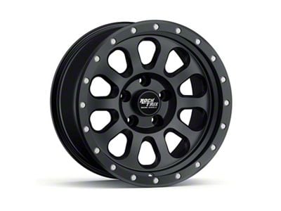 RockTrix Offroad RT111 Matte Black 6-Lug Wheel; 17x9; -12mm Offset (05-15 Tacoma)