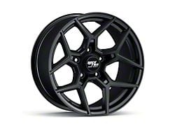 RockTrix Offroad RT105 Matte Black Wheel; 17x9; -12mm Offset (20-24 Jeep Gladiator JT)