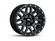 RockTrix Offroad RT110 Matte Black Wheel; 17x9; -12mm Offset (20-24 Jeep Gladiator JT)