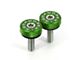 ROCKWORKX Hard Top Quick Removal Torx Thumb Screws; Green (21-24 Bronco 4-Door)