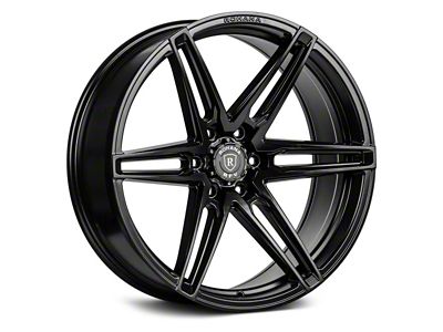 Rohana Wheels RFV1 Matte Black 6-Lug Wheel; 22x9.5; 22mm Offset (05-15 Tacoma)