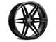 Rohana Wheels RFV1 Matte Black 6-Lug Wheel; 22x9.5; 0mm Offset (10-24 4Runner)