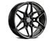 Rohana Wheels RFV2 Gloss Graphite 6-Lug Wheel; 22x9.5; 0mm Offset (2024 Tacoma)