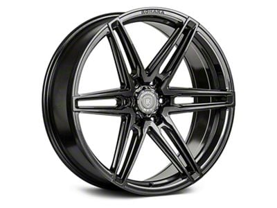 Rohana Wheels RFV1 Gloss Graphite 6-Lug Wheel; 20x9.5; 18mm Offset (21-24 Bronco, Excluding Raptor)