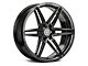 Rohana Wheels RFV1 Gloss Graphite 6-Lug Wheel; 20x9.5; 18mm Offset (21-24 Bronco, Excluding Raptor)