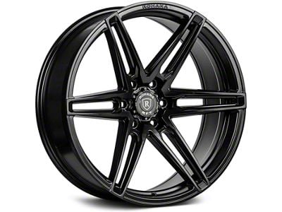 Rohana Wheels RFV1 Matte Black 6-Lug Wheel; 20x9.5; 18mm Offset (21-24 Bronco, Excluding Raptor)