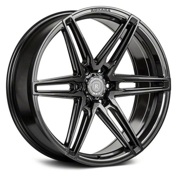 Rohana Wheels Titan Xd Rfv1 Gloss Graphite 6-lug Wheel; 22x9.5; 0mm 