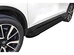 Romik RAL Running Boards; Black (14-23 Jeep Cherokee KL, Excluding Trailhawk)