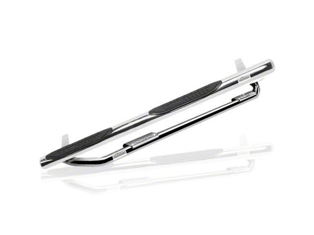 Romik Max Bar Side Step Bars with Add-On; Stainless Steel (05-23 Tacoma Access Cab)
