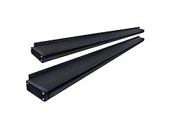 Romik ROB-T Running Boards; Black (17-24 Titan Crew Cab)