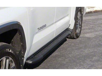 Romik RAL-T DRP Running Boards; Black (22-24 Tundra CrewMax)