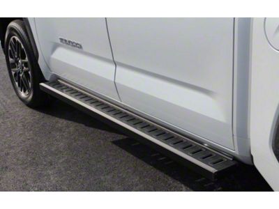 Romik ROF-T DRP Running Boards; Black (22-24 Tundra CrewMax)