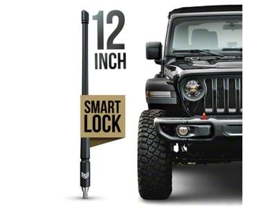 Ronin Factory SmartLock Flexible Antenna; 12-Inch (20-23 Jeep Gladiator JT)