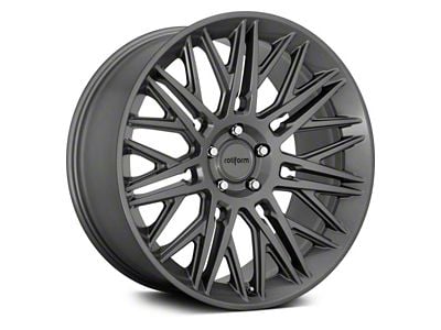 Rotiform JDR Matte Anthracite 6-Lug Wheel; 22x10; 30mm Offset (04-15 Titan)