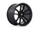 Rotiform BTL Matte Black with Black Cap and Inside Spoke Details Wheel; 21x9; 35mm Offset (84-01 Jeep Cherokee XJ)