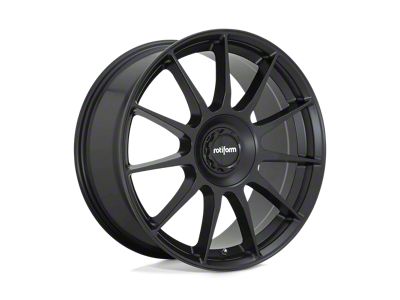 Rotiform DTM Satin Black Wheel; 17x8 (84-01 Jeep Cherokee XJ)