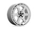 Rotiform KB1 Gloss Silver Wheel; 19x8.5; 40mm Offset (84-01 Jeep Cherokee XJ)