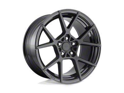 Rotiform KPS Matte Black Wheel; 19x8.5; 35mm Offset (84-01 Jeep Cherokee XJ)