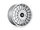 Rotiform LAS-R Gloss Silver Wheel; 20x10; 40mm Offset (84-01 Jeep Cherokee XJ)