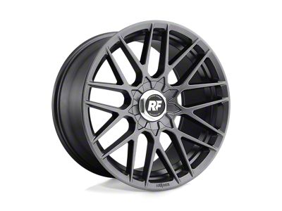 Rotiform RSE Matte Anthracite Wheel; 20x10 (84-01 Jeep Cherokee XJ)