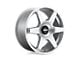 Rotiform SIX Gloss Silver Wheel; 18x8.5; 35mm Offset (84-01 Jeep Cherokee XJ)