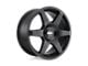 Rotiform SIX Matte Black Wheel; 19x8.5; 35mm Offset (84-01 Jeep Cherokee XJ)