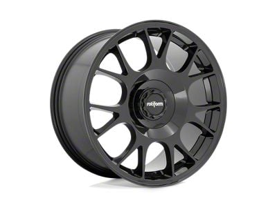 Rotiform TUF-R Gloss Black Wheel; 20x10.5; 45mm Offset (84-01 Jeep Cherokee XJ)