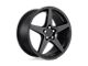 Rotiform WGR Matte Black Wheel; 20x10.5; 45mm Offset (84-01 Jeep Cherokee XJ)