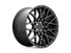 Rotiform BLQ Matte Black Wheel; 18x8.5; 38mm Offset (93-98 Jeep Grand Cherokee ZJ)