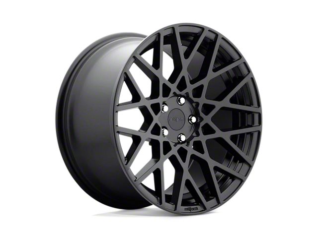 Rotiform BLQ Matte Black Wheel; 18x8.5 (93-98 Jeep Grand Cherokee ZJ)