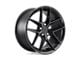 Rotiform FLG Matte Black Wheel; 18x8.5; 45mm Offset (93-98 Jeep Grand Cherokee ZJ)