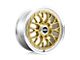 Rotiform LSR Matte Gold Machined Wheel; 18x8.5 (93-98 Jeep Grand Cherokee ZJ)