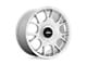 Rotiform TUF-R Silver Wheel; 18x8.5; 45mm Offset (93-98 Jeep Grand Cherokee ZJ)