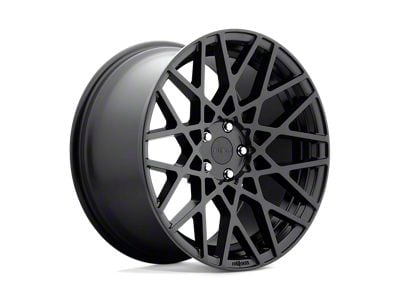 Rotiform BLQ Matte Black Wheel; 19x8.5; 38mm Offset (97-06 Jeep Wrangler TJ)