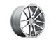 Rotiform SPF Gloss Silver Machined Wheel; 18x8.5; 45mm Offset (97-06 Jeep Wrangler TJ)