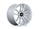 Rotiform BTL Gloss Silver with Machined Face Wheel; 21x9; 35mm Offset (87-95 Jeep Wrangler YJ)