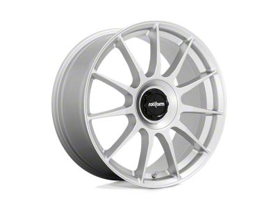 Rotiform DTM Silver Wheel; 17x8; 40mm Offset (87-95 Jeep Wrangler YJ)