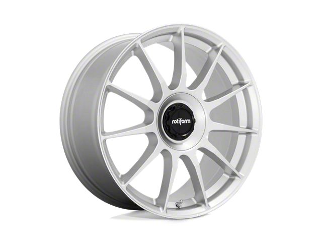 Rotiform DTM Silver Wheel; 17x8 (87-95 Jeep Wrangler YJ)