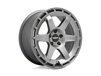 Rotiform KB1 Matte Anthracite Wheel; 19x8.5; 40mm Offset (87-95 Jeep Wrangler YJ)