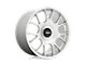 Rotiform TUF-R Silver Wheel; 20x10.5; 45mm Offset (87-95 Jeep Wrangler YJ)