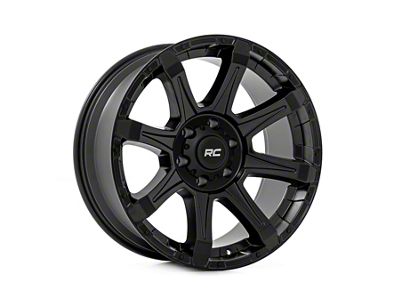 Rough Country 81 Series Semi Gloss Black 6-Lug Wheel; 20x10; -25mm Offset (03-09 4Runner)