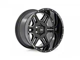 Rough Country 92 Series Gloss Black 6-Lug Wheel; 18x9; 0mm Offset (03-09 4Runner)