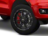 Rough Country 94 Series Matte Black Milled 6-Lug Wheel; 20x10; -18mm Offset (03-09 4Runner)