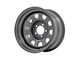 Rough Country Steel Gray 6-Lug Wheel; 17x9; -12mm Offset (03-09 4Runner)