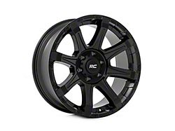 Rough Country 81 Series Semi Gloss Black 6-Lug Wheel; 20x10; -19mm Offset (04-15 Titan)