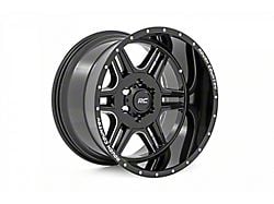 Rough Country 92 Series Gloss Black 6-Lug Wheel; 18x9; 0mm Offset (04-15 Titan)