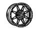 Rough Country 94 Series Matte Black Milled 6-Lug Wheel; 20x10; -18mm Offset (04-15 Titan)